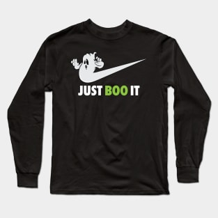 'Just Boo It' Cute Halloween Kid Long Sleeve T-Shirt